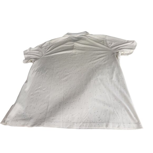 Nike Dri-FIT Victory Printed Polo White CU9841-100 Men's Sz XL Golf Sportswear - Picture 9 of 9